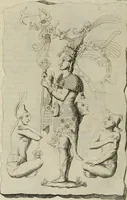 An illustration from Il costume antico e moderno, o, storia del governo, della milizia, della religione, delle arti, scienze ed usanze di tutti i popoli antichi e moderni, provata coi monumenti dell'antichità e rappresentata cogli analoghi disegni dal dottor Giulio Ferrario : America (1826)