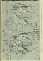 An illustration from Il costume antico e moderno, o, storia del governo, della milizia, della religione, delle arti, scienze ed usanze di tutti i popoli antichi e moderni, provata coi monumenti dell'antichità e rappresentata cogli analoghi disegni dal dottor Giulio Ferrario : America (1826)