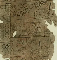 An illustration from Il costume antico e moderno, o, storia del governo, della milizia, della religione, delle arti, scienze ed usanze di tutti i popoli antichi e moderni, provata coi monumenti dell'antichità e rappresentata cogli analoghi disegni dal dottor Giulio Ferrario : America (1826)