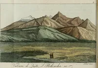 An illustration from Il costume antico e moderno, o, storia del governo, della milizia, della religione, delle arti, scienze ed usanze di tutti i popoli antichi e moderni, provata coi monumenti dell'antichità e rappresentata cogli analoghi disegni dal dottor Giulio Ferrario : America (1826)