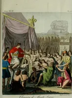 Picture 20 of 92 from Il costume antico e moderno, o, storia del governo, della milizia, della religione, delle arti, scienze ed usanze di tutti i popoli antichi e moderni, provata coi monumenti dell'antichità e rappresentata cogli analoghi disegni dal dottor Giulio Ferrario : America (1826), leaf 173