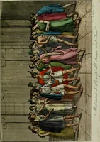 An illustration from Il costume antico e moderno, o, storia del governo, della milizia, della religione, delle arti, scienze ed usanze di tutti i popoli antichi e moderni, provata coi monumenti dell'antichità e rappresentata cogli analoghi disegni dal dottor Giulio Ferrario : America (1826)