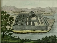An illustration from Il costume antico e moderno, o, storia del governo, della milizia, della religione, delle arti, scienze ed usanze di tutti i popoli antichi e moderni, provata coi monumenti dell'antichità e rappresentata cogli analoghi disegni dal dottor Giulio Ferrario : America (1826)