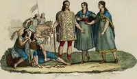 Picture 41 of 92 from Il costume antico e moderno, o, storia del governo, della milizia, della religione, delle arti, scienze ed usanze di tutti i popoli antichi e moderni, provata coi monumenti dell'antichità e rappresentata cogli analoghi disegni dal dottor Giulio Ferrario : America (1826), leaf 366