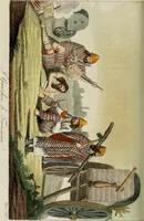 An illustration from Il costume antico e moderno, o, storia del governo, della milizia, della religione, delle arti, scienze ed usanze di tutti i popoli antichi e moderni, provata coi monumenti dell'antichità e rappresentata cogli analoghi disegni dal dottor Giulio Ferrario : America (1826)
