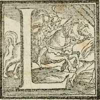 An illustration from Il Decameron di Messer G. Boccacci cittadino fiorentino (1573)