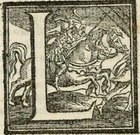 An illustration from Il Decameron di Messer G. Boccacci cittadino fiorentino (1573)