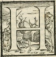 An illustration from Il Decameron di Messer G. Boccacci cittadino fiorentino (1573)