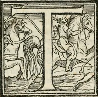 An illustration from Il Decameron di Messer G. Boccacci cittadino fiorentino (1573)