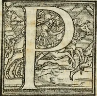 An illustration from Il Decameron di Messer G. Boccacci cittadino fiorentino (1573)