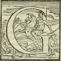 An illustration from Il Decameron di Messer G. Boccacci cittadino fiorentino (1573)
