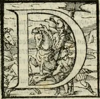 An illustration from Il Decameron di Messer G. Boccacci cittadino fiorentino (1573)