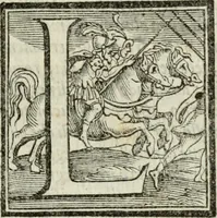 An illustration from Il Decameron di Messer G. Boccacci cittadino fiorentino (1573)