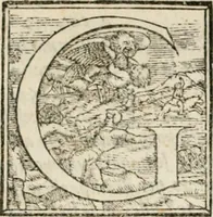 An illustration from Il Decameron di Messer G. Boccacci cittadino fiorentino (1573)