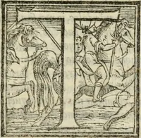 An illustration from Il Decameron di Messer G. Boccacci cittadino fiorentino (1573)
