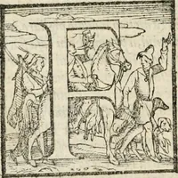 An illustration from Il Decameron di Messer G. Boccacci cittadino fiorentino (1573)