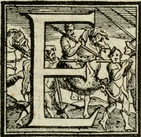 An illustration from Il Decameron di Messer G. Boccacci cittadino fiorentino (1573)