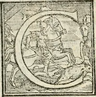 An illustration from Il Decameron di Messer G. Boccacci cittadino fiorentino (1573)