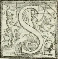 An illustration from Il Decameron di Messer G. Boccacci cittadino fiorentino (1573)