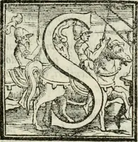 An illustration from Il Decameron di Messer G. Boccacci cittadino fiorentino (1573)