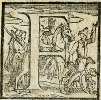 An illustration from Il Decameron di Messer G. Boccacci cittadino fiorentino (1573)