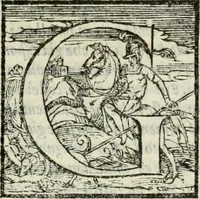 An illustration from Il Decameron di Messer G. Boccacci cittadino fiorentino (1573)