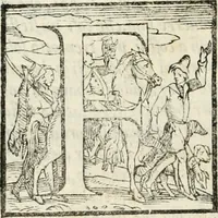 An illustration from Il Decameron di Messer G. Boccacci cittadino fiorentino (1573)