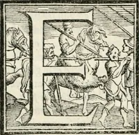 An illustration from Il Decameron di Messer G. Boccacci cittadino fiorentino (1573)