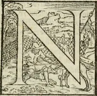 An illustration from Il Decameron di Messer G. Boccacci cittadino fiorentino (1573)