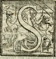 An illustration from Il Decameron di Messer G. Boccacci cittadino fiorentino (1573)