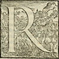 An illustration from Il Decameron di Messer G. Boccacci cittadino fiorentino (1573)