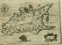 An illustration from Il devotissimo viaggio di Gervsalemme (1587)