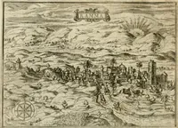 An illustration from Il devotissimo viaggio di Gervsalemme (1587)