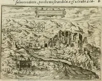 An illustration from Il devotissimo viaggio di Gervsalemme (1587)