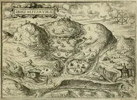An illustration from Il devotissimo viaggio di Gervsalemme (1587)