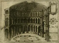 An illustration from Il devotissimo viaggio di Gervsalemme (1587)
