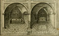 An illustration from Il devotissimo viaggio di Gervsalemme (1587)