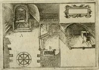 An illustration from Il devotissimo viaggio di Gervsalemme (1587)