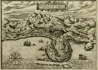 An illustration from Il devotissimo viaggio di Gervsalemme (1587)