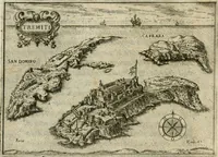 An illustration from Il devotissimo viaggio di Gervsalemme (1587)