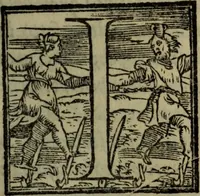 Picture 32 of 63 from Il duello del Mutio Iustinopolitano .. (1550), leaf 98