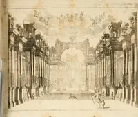 Picture 28 of 29 from Il favore de gli dei : drama fantastico musicale, fatto rappresentare dal serenissimo sig. duca di Parma nel suo Gran Teatro per le felicissime nozze del serenissimo sig. principe Odoardo suo primo genito con la serenissima signora principessa Dorotea Sofia di Neoburgo (1690), leaf 117