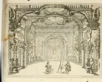 Picture 29 of 29 from Il favore de gli dei : drama fantastico musicale, fatto rappresentare dal serenissimo sig. duca di Parma nel suo Gran Teatro per le felicissime nozze del serenissimo sig. principe Odoardo suo primo genito con la serenissima signora principessa Dorotea Sofia di Neoburgo (1690), leaf 125