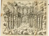 Picture 9 of 29 from Il favore de gli dei : drama fantastico musicale, fatto rappresentare dal serenissimo sig. duca di Parma nel suo Gran Teatro per le felicissime nozze del serenissimo sig. principe Odoardo suo primo genito con la serenissima signora principessa Dorotea Sofia di Neoburgo (1690), leaf 23