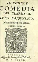 An illustration from Il fedele : comedia (1576)