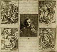 An illustration from Il funerale d'Agostin Carraccio : fatto in Bologna sua patria da gl'Incaminati academici del disegno (1603)