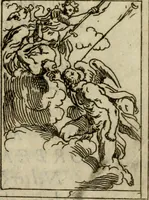 An illustration from Il funerale d'Agostin Carraccio : fatto in Bologna sua patria da gl'Incaminati academici del disegno (1603)