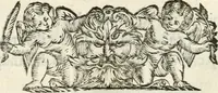 An illustration from Il fuoco nella sua sfera, coronato da' raggi d' Apollo : applausi poetici nell' vnirsi alla fiaccola del Cane Gusmano la fiamma gentilizia della molt' illustre sig. suor Maria Diletta Anna Teresa Piastri, professando nel nobilissimo monastero di S. Guglielmo (1697)