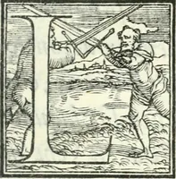 An illustration from Il geloso comedia del S. Hercole Bentivoglio (1544)