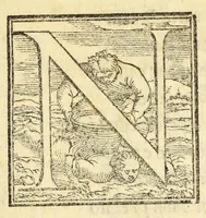 Picture 4 of 9 from Il geloso comedia del s. Hercole Bentiuoglio (1547), leaf 15